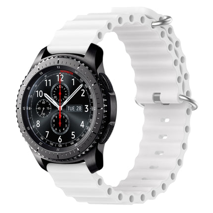22mm Ocean Style Silicone Solid Color Watch Band