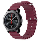 For Samsung Gear S3 Frontier / Wine Red