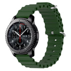 For Samsung Gear S3 Frontier / Army Green