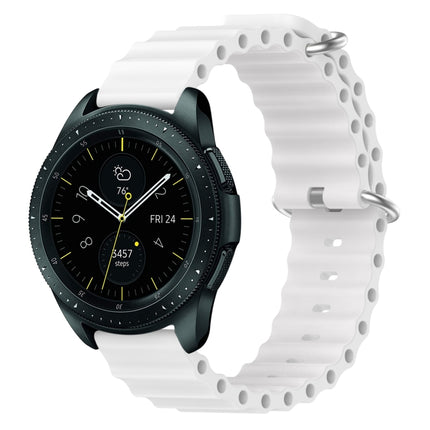 20mm Ocean Style Silicone Solid Color Watch Band, For Samsung Galaxy Watch Active 2 44mm, For Samsung Galaxy Watch 42mm - DealBuddy