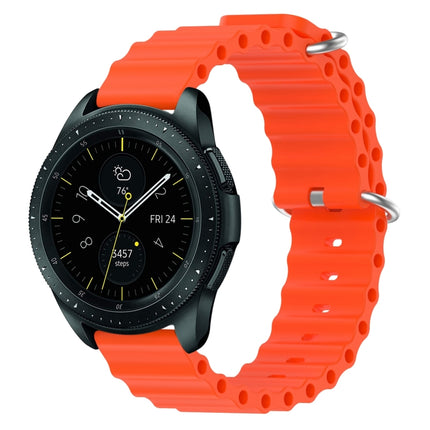 20mm Ocean Style Silicone Solid Color Watch Band, For Samsung Galaxy Watch Active 2 44mm, For Samsung Galaxy Watch 42mm - DealBuddy