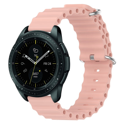 20mm Ocean Style Silicone Solid Color Watch Band, For Samsung Galaxy Watch Active 2 44mm, For Samsung Galaxy Watch 42mm - DealBuddy
