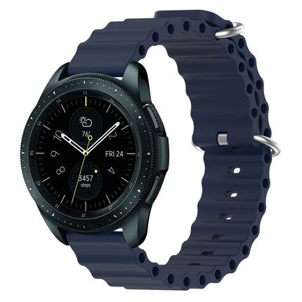 20mm Ocean Style Silicone Solid Color Watch Band, For Samsung Galaxy Watch Active 2 44mm, For Samsung Galaxy Watch 42mm - DealBuddy