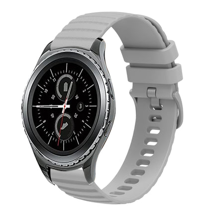 20mm Wavy Dotted Solid-Color Silicone Watch Band, For Samsung Galaxy Gear S2 Classic - DealBuddy