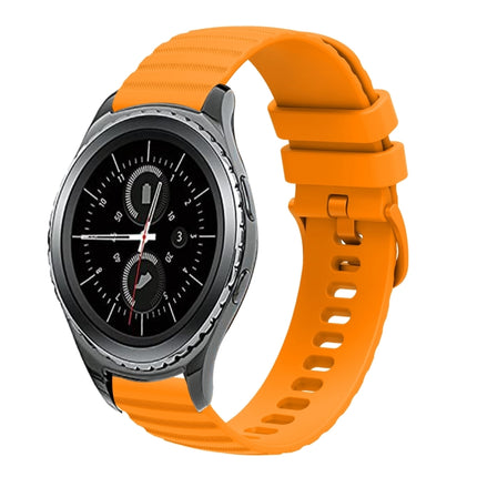 20mm Wavy Dotted Solid-Color Silicone Watch Band, For Samsung Galaxy Gear S2 Classic - DealBuddy