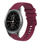For Samsung Galaxy Gear S2 Classic / Wine Red