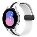 For Samsung Galaxy Watch 5 44mm / White+Black