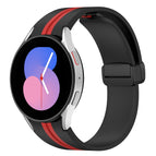 For Samsung Galaxy Watch 5 40mm / Black+Red