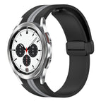 For Samsung Galaxy Watch 4 Classic 42mm / Black+Grey