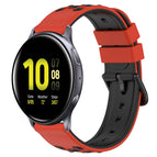 For Samsung Galaxy Watch Active2 44mm / Red+Black