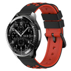 For Samsung Gear S3 Classic / Black+Red