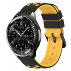 For Samsung Gear S3 Classic / Black+Yellow