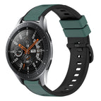 For Samsung Galaxy Watch 46mm / Olive Green + Black