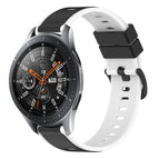 For Samsung Galaxy Watch 46mm / Black+White