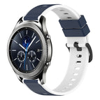 For Samsung Gear S3 Classic / Midnight Blue + White