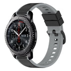 For Samsung Gear S3 Frontier / Black+Grey