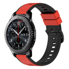 For Samsung Gear S3 Frontier / Red+Black