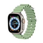 For Apple Watch Ultra 49mm / Series 8&7 45mm / Light Geen