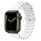 For Apple Watch Series 8&7 41mm / SE 2&6&SE&5&4 40mm / 3&2&1 38mm / White