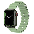 For Apple Watch Series 8&7 41mm / SE 2&6&SE&5&4 40mm / 3&2&1 38mm / Light Geen