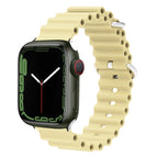 For Apple Watch Series 8&7 41mm / SE 2&6&SE&5&4 40mm / 3&2&1 38mm / Beige