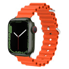 For Apple Watch Series 8&7 41mm / SE 2&6&SE&5&4 40mm / 3&2&1 38mm / Orange