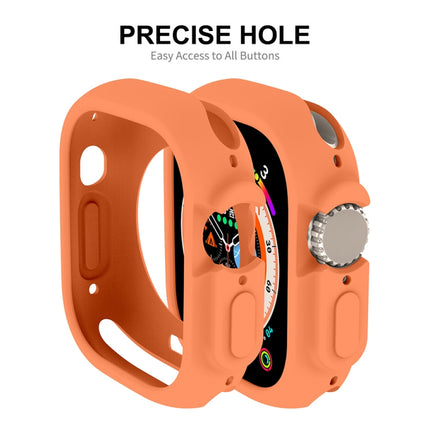 For Apple Watch Ultra 3 / 2 / 1 49mm ENKAY Solid Color Protective Soft TPU Frame Case - DealBuddy