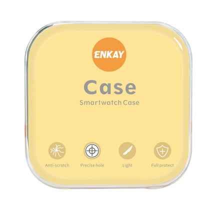 For Apple Watch Ultra 3 / 2 / 1 49mm ENKAY Solid Color Protective Soft TPU Frame Case