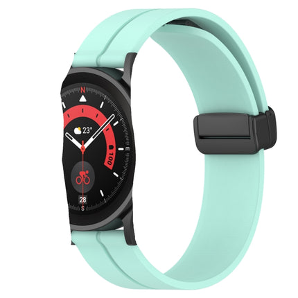 20mm Solid Color Magnetic Clasp Silicone Watch Band