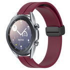 22mm Solid Color Magnetic Clasp Silicone Watch Band, For Samsung Galaxy Watch3 45mm, For Samsung Galaxy Watch 46mm, For Samsung Gear S3 Classic, For Samsung Gear S3 Frontier - DealBuddy