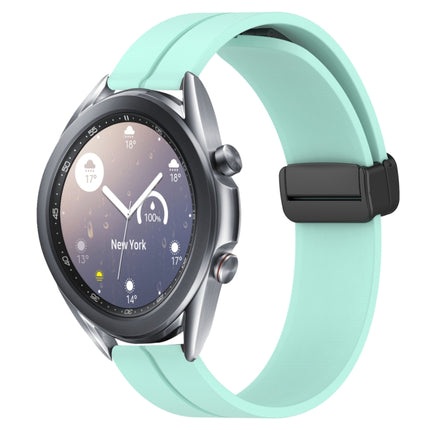 22mm Solid Color Magnetic Clasp Silicone Watch Band, For Samsung Galaxy Watch3 45mm, For Samsung Galaxy Watch 46mm, For Samsung Gear S3 Classic, For Samsung Gear S3 Frontier - DealBuddy