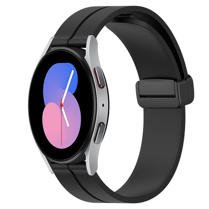 22mm Solid Color Magnetic Clasp Silicone Watch Band, For Samsung Galaxy Watch3 45mm, For Samsung Galaxy Watch 46mm, For Samsung Gear S3 Classic, For Samsung Gear S3 Frontier - DealBuddy