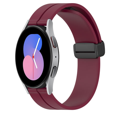 22mm Solid Color Magnetic Clasp Silicone Watch Band, For Samsung Galaxy Watch3 45mm, For Samsung Galaxy Watch 46mm, For Samsung Gear S3 Classic, For Samsung Gear S3 Frontier - DealBuddy