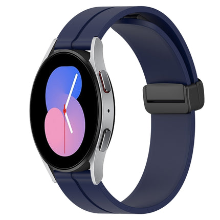 22mm Solid Color Magnetic Clasp Silicone Watch Band, For Samsung Galaxy Watch3 45mm, For Samsung Galaxy Watch 46mm, For Samsung Gear S3 Classic, For Samsung Gear S3 Frontier - DealBuddy