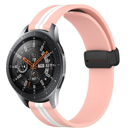 22mm Folding Magnetic Clasp Silicone Watch Band