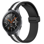 For Samsung Galaxy Watch 46mm / Black+White
