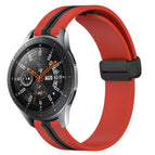 For Samsung Galaxy Watch 46mm / Red+Black