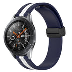 For Samsung Galaxy Watch 46mm / Midnight Blue + White