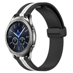 For Samsung Gear S3 Classic / Black+White