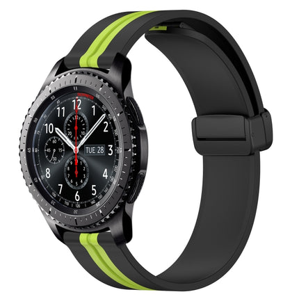 22mm Folding Magnetic Clasp Silicone Watch Band
