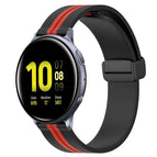 For Samsung Galaxy Watch Active 2 40mm / Black+Red