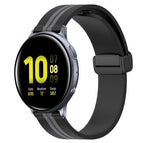 For Samsung Galaxy Watch Active 2 44mm / Black+Grey