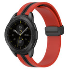 For Samsung Galaxy Watch 42mm / Red+Black