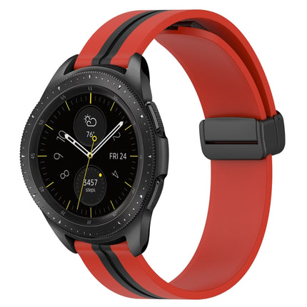 20mm Folding Magnetic Clasp Silicone Watch Band