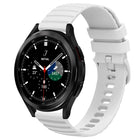 20mm Wavy Dot Pattern Solid Color Silicone Watch Band, For Samsung  Galaxy Watch 4 Classic 42mm, For Samsung  Galaxy Watch 4 Classic 46mm, For Samsung Galaxy Watch Active 2 40mm, For Samsung Galaxy Watch Active 2 44mm - DealBuddy
