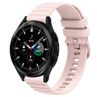 20mm Wavy Dot Pattern Solid Color Silicone Watch Band