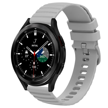 20mm Wavy Dot Pattern Solid Color Silicone Watch Band, For Samsung  Galaxy Watch 4 Classic 42mm, For Samsung  Galaxy Watch 4 Classic 46mm, For Samsung Galaxy Watch Active 2 40mm, For Samsung Galaxy Watch Active 2 44mm - DealBuddy