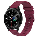 For Samsung  Galaxy Watch 4 Classic 46mm / Wine Red