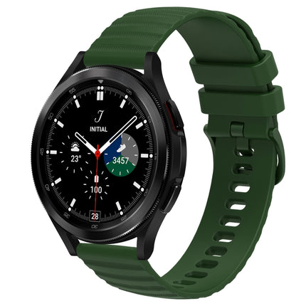 20mm Wavy Dot Pattern Solid Color Silicone Watch Band, For Samsung  Galaxy Watch 4 Classic 42mm, For Samsung  Galaxy Watch 4 Classic 46mm, For Samsung Galaxy Watch Active 2 40mm, For Samsung Galaxy Watch Active 2 44mm - DealBuddy