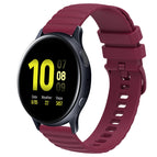 For Samsung Galaxy Watch Active 2 44mm / Wine Red